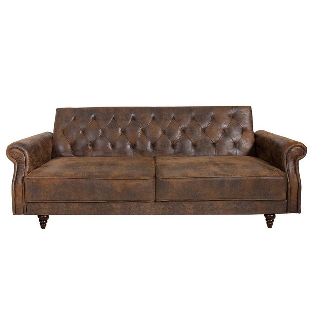 riess-ambiente Sofa MAISON BELLE AFFAIRE 220cm antik braun, mit Bettfunktio günstig online kaufen