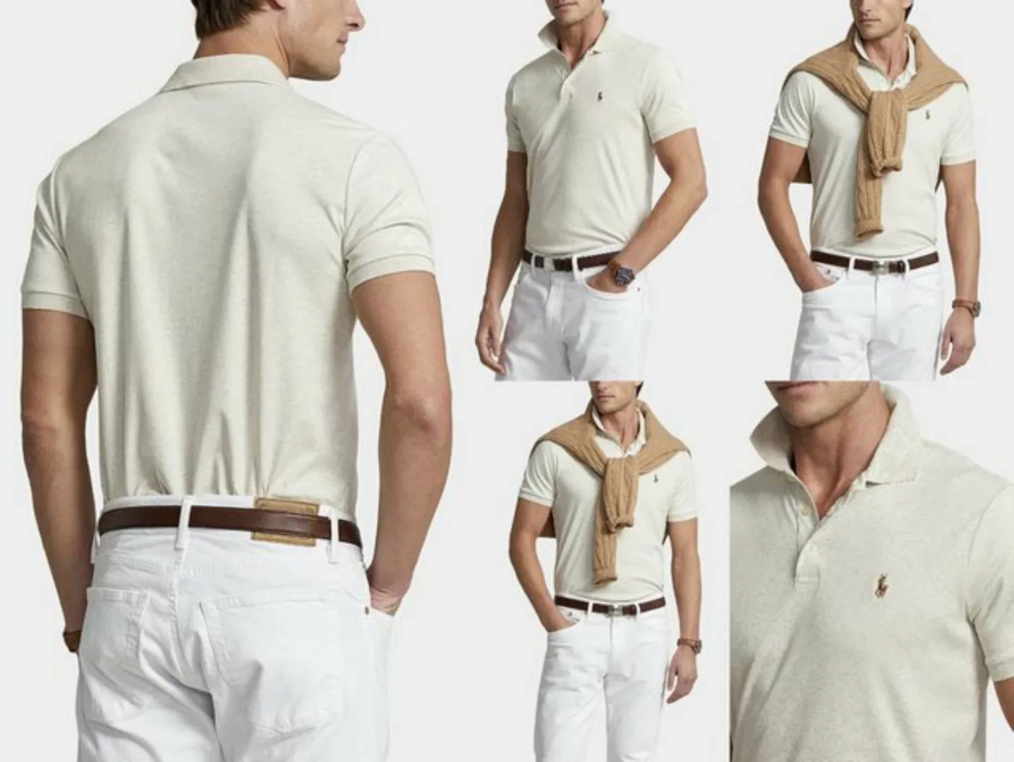 Ralph Lauren Poloshirt POLO RALPH LAUREN LUXURY PIMA COTTON Polohemd Hemd T günstig online kaufen