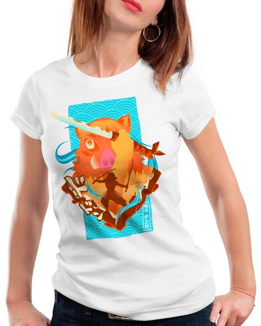 style3 T-Shirt Eternal Boar demon slayer anime japan manga cosplay günstig online kaufen