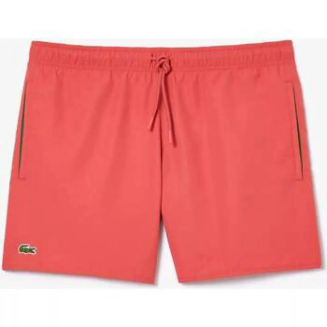 Lacoste  Badeshorts Herren Badeanzug - Sierra Rot Grün günstig online kaufen