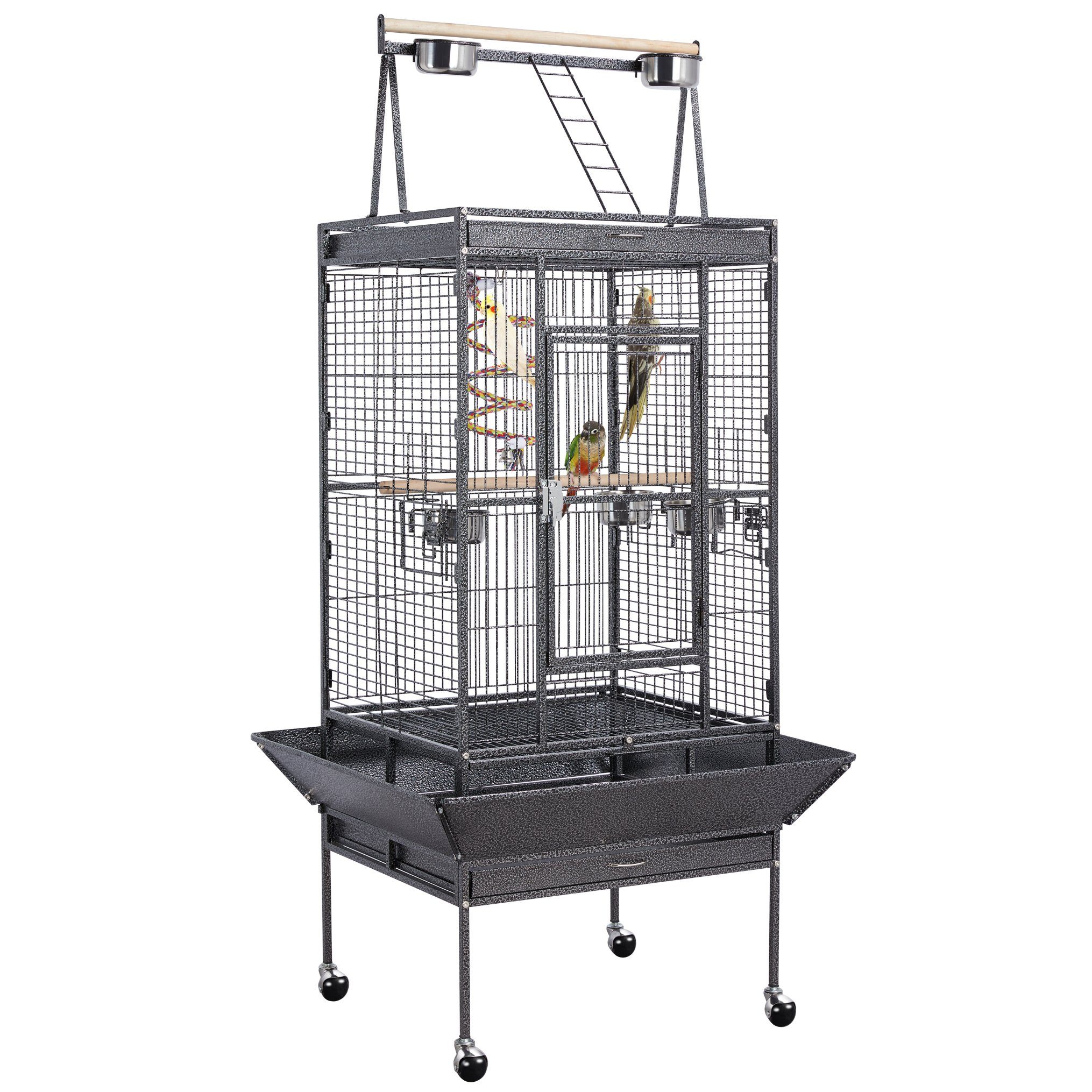 Yaheetech Vogelkäfig, Vogelvoliere Vogelbauer Vogelhaus 81 günstig online kaufen