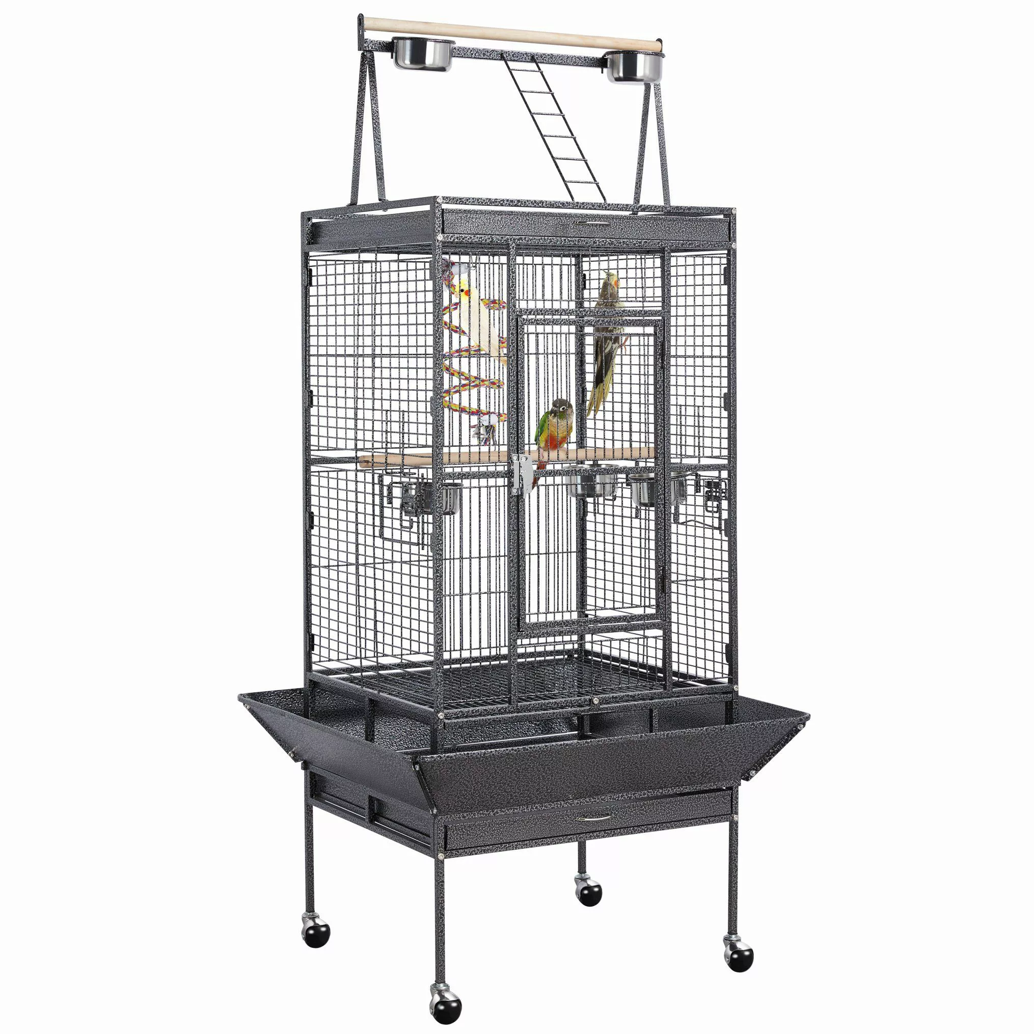 Yaheetech Vogelkäfig, Vogelvoliere Vogelbauer Vogelhaus 81 günstig online kaufen