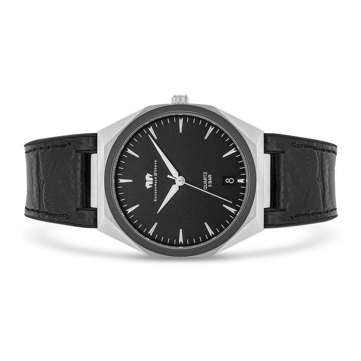 Rhodenwald & Söhne Quarzuhr Cooledge schwarz, günstig online kaufen