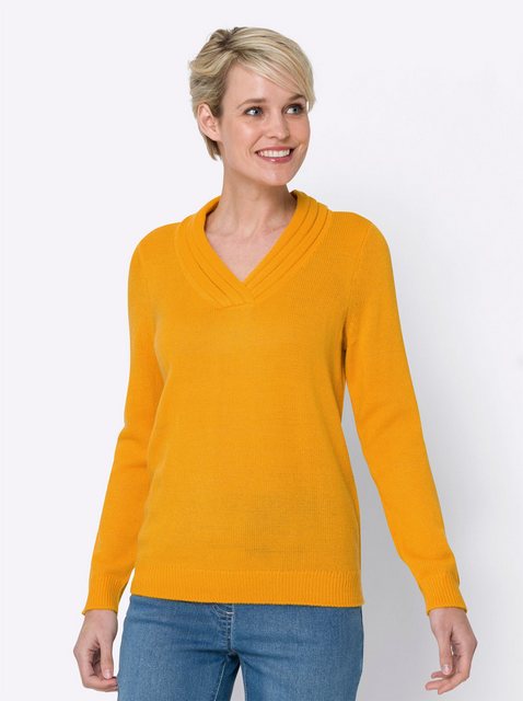 Classic Basics V-Ausschnitt-Pullover "Pullover" günstig online kaufen