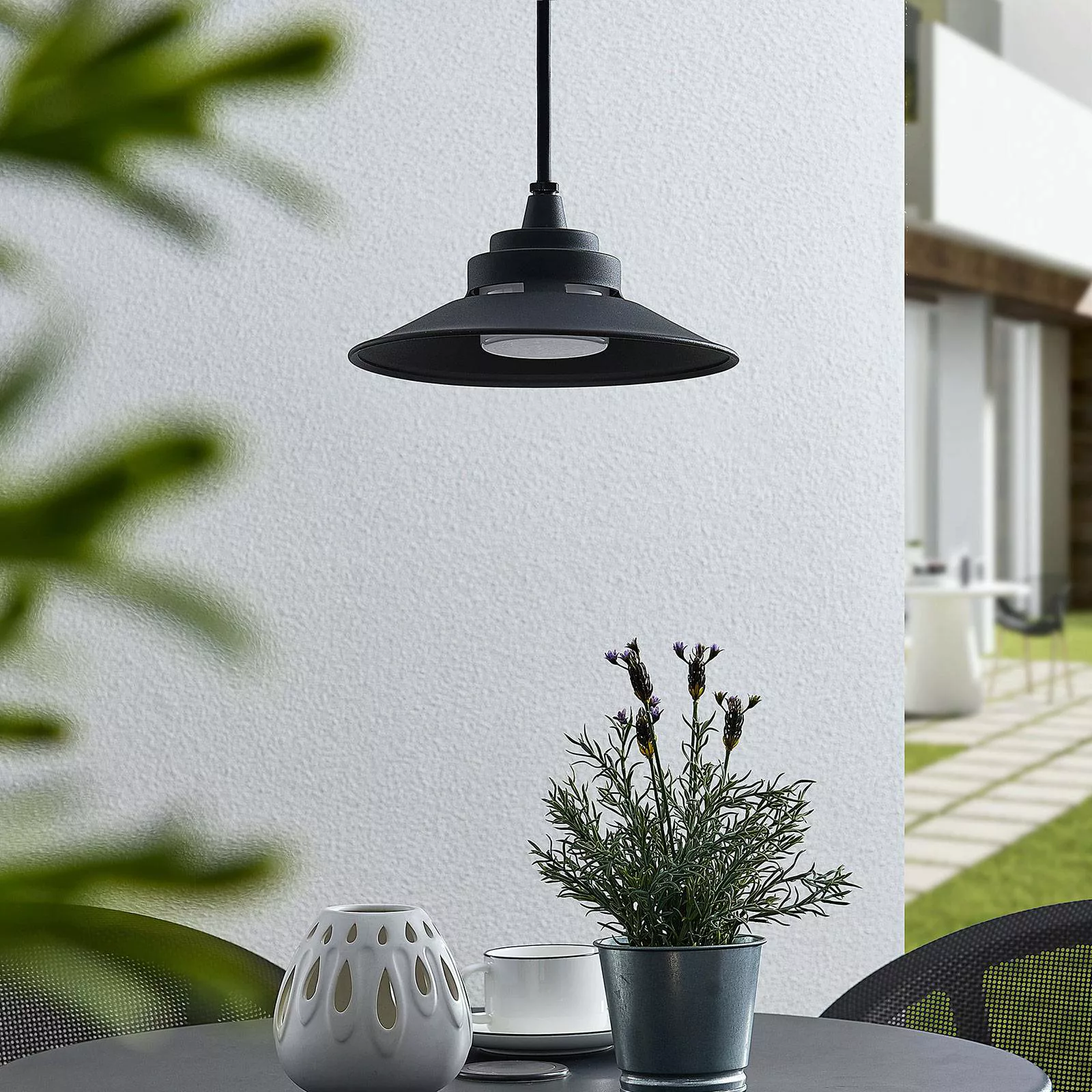 LED-Außenhängeleuchte Cassia, dunkelgrau günstig online kaufen