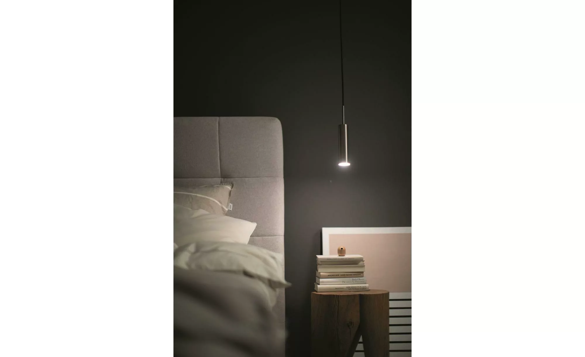 Schöner Wohnen Stina LED-Hängeleuchte 1-flg nickel günstig online kaufen