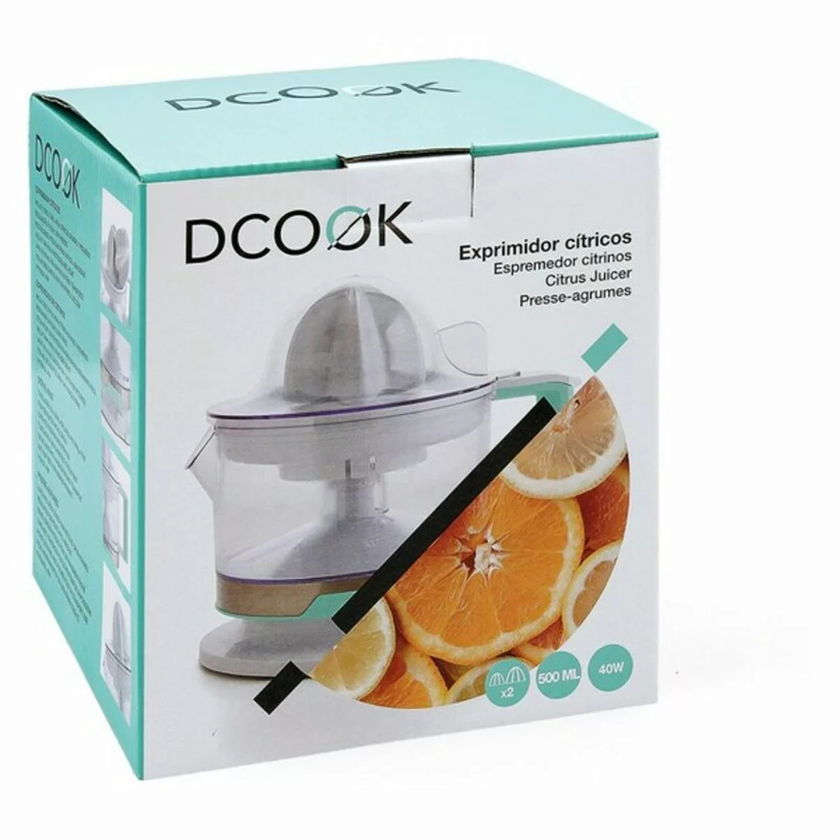 Elektrischer Entsafter Dcook 8090001 Weiß Kunststoff (0,5 L) günstig online kaufen