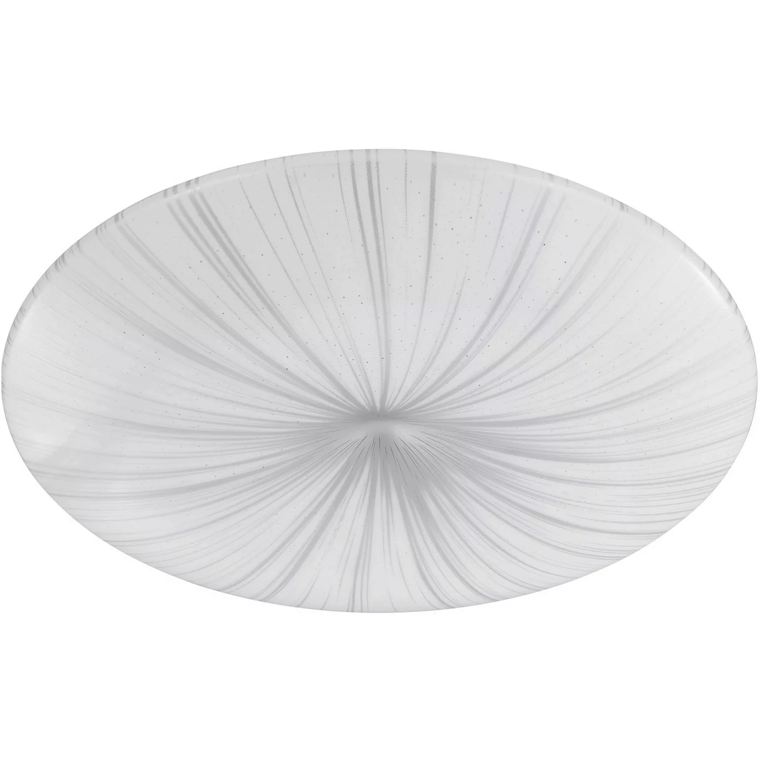 EGLO Deckenleuchte »NIEVES«, Ø 31 cm, Deckenlampe, Wohnzimmerlampe in Weiß, günstig online kaufen