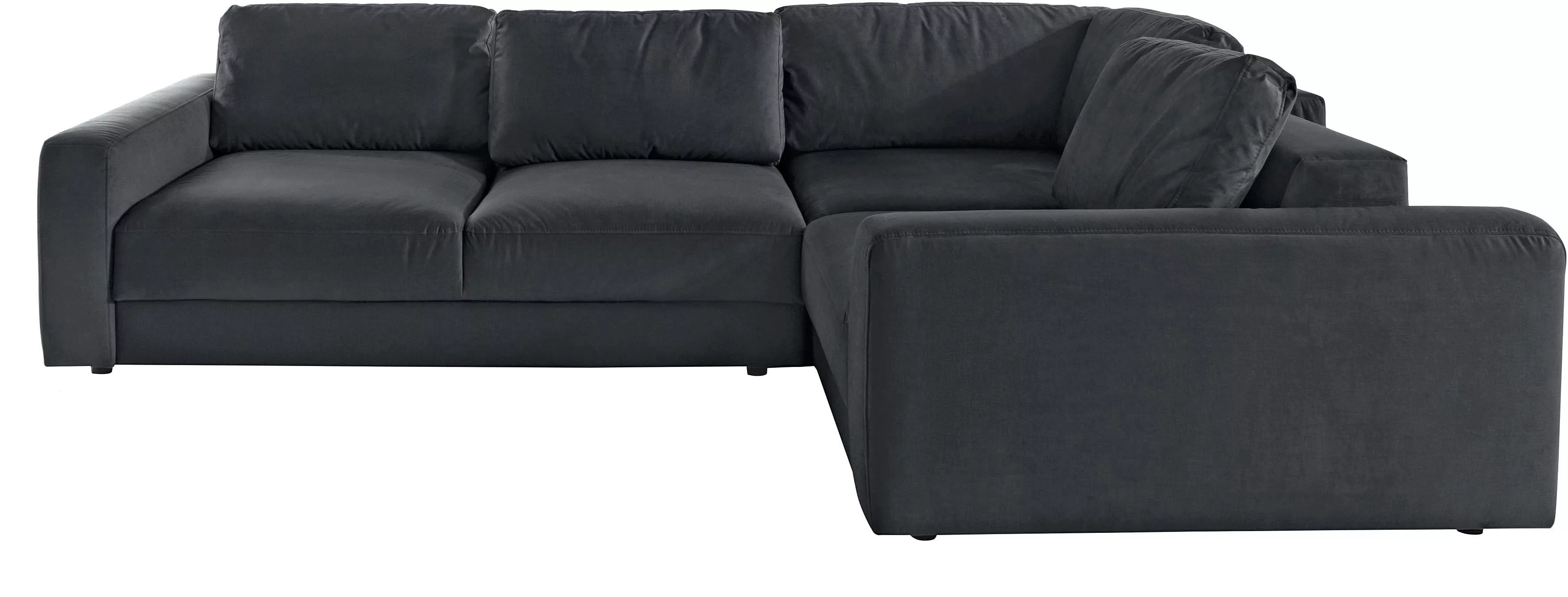 Places of Style Ecksofa "Bloomfield, L-Form", extra tiefe Sitzfläche, wahlw günstig online kaufen