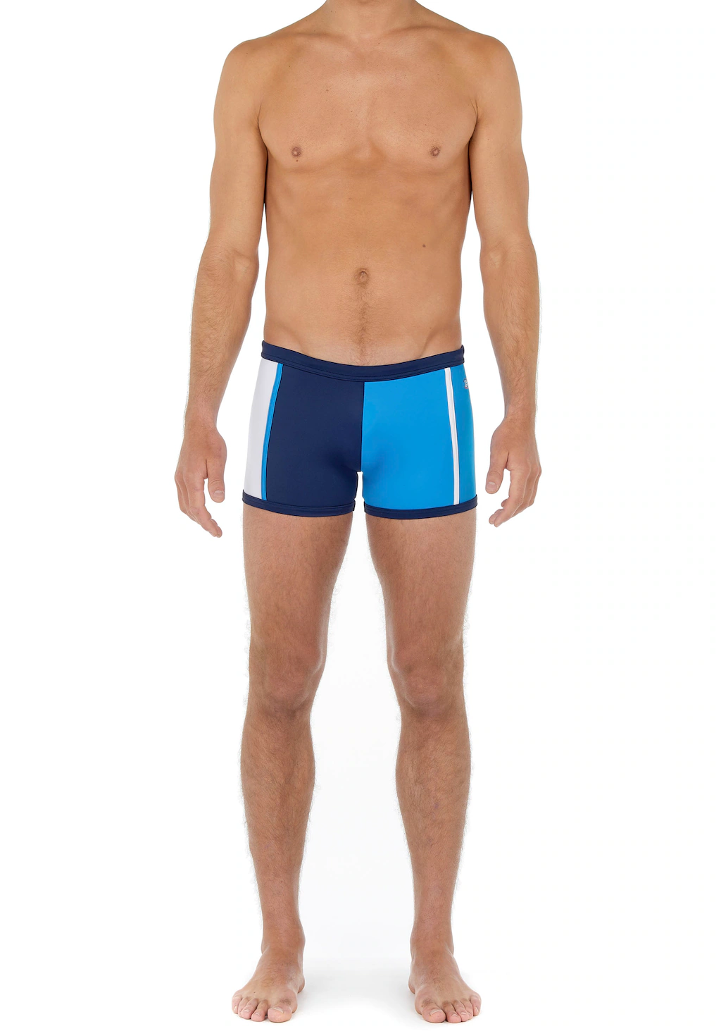 Hom Boxer-Badehose, mit kontrastfarbenen Einsätzen günstig online kaufen