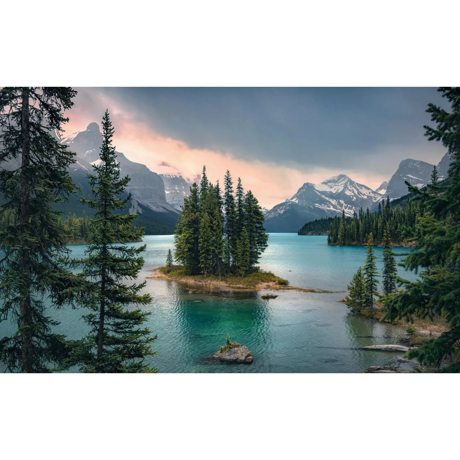 KOMAR Vlies Fototapete - Spirit Island - Größe 450 x 280 cm mehrfarbig günstig online kaufen