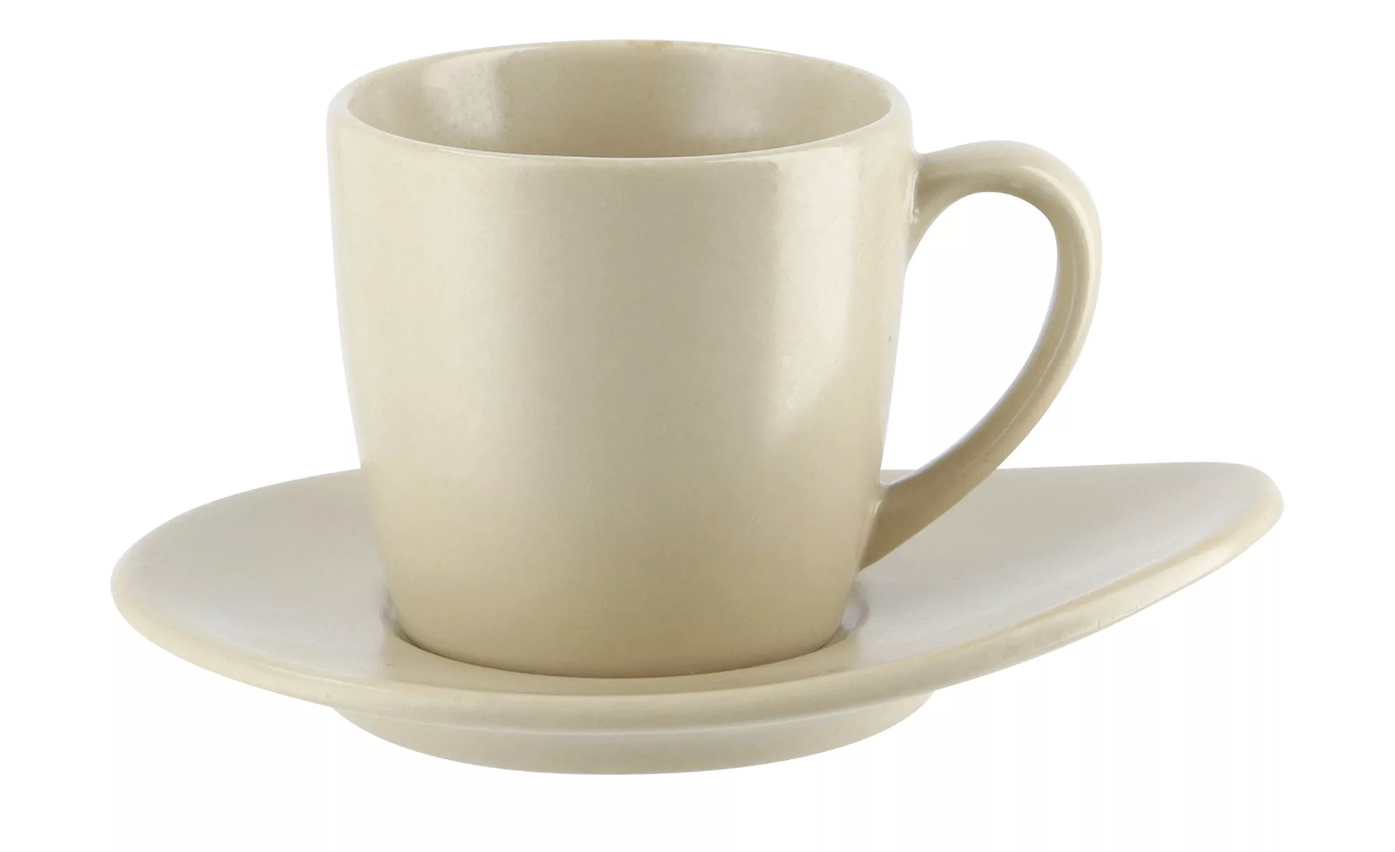 ASA SELECTION Espressotasse mit Untertasse  Cuba Panna ¦ beige ¦ Steinzeug günstig online kaufen