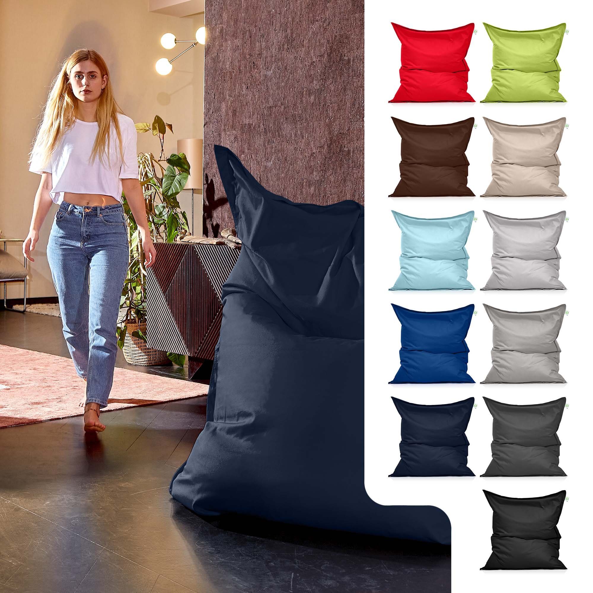 Green Bean Sitzsack Square (Indoor Bean günstig online kaufen
