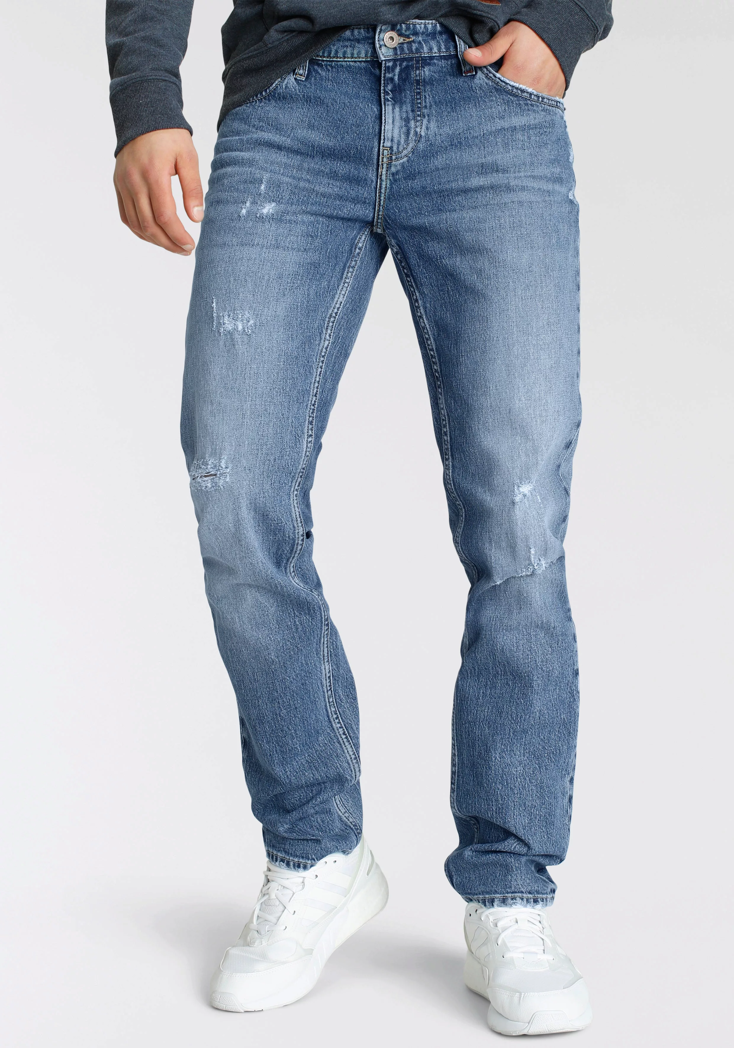 Alife & Kickin Straight-Jeans "ColinAK", Ökologische, wassersparende Produk günstig online kaufen