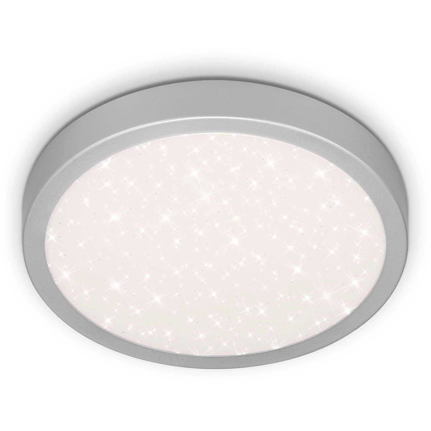 Brilo LED-Deckenleuchte Runa 18 W Silberfarbig günstig online kaufen