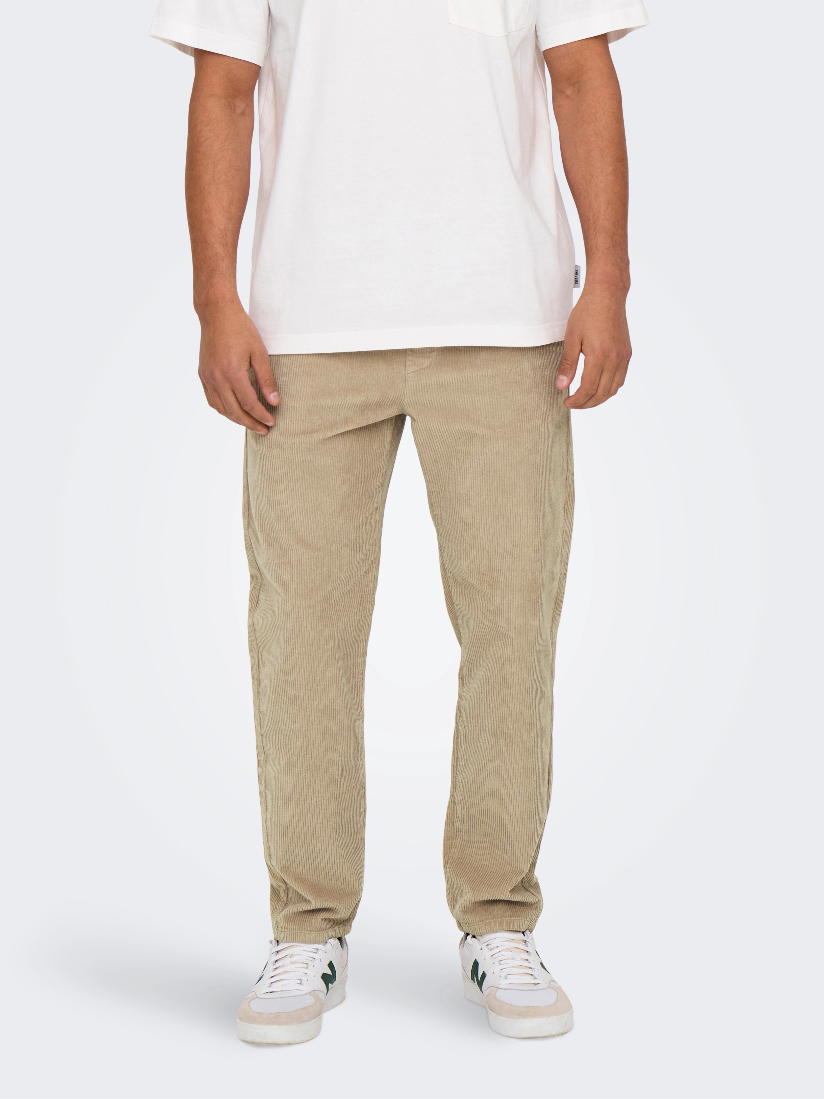 ONLY & SONS Cordhose "ONSLINUS TAP CORDUROY 0185 PANT NOOS" günstig online kaufen