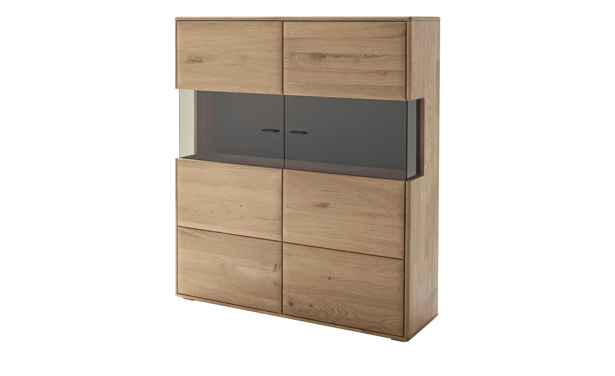 MONDO Highboard  Mondo ¦ holzfarben ¦ Maße (cm): B: 124 H: 140 T: 37.0 Komm günstig online kaufen