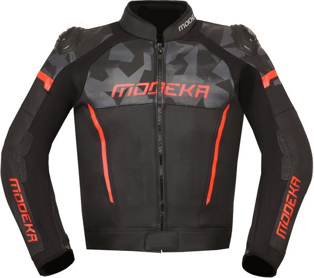 Modeka Motorradjacke Valyant Motorrad Lederjacke günstig online kaufen