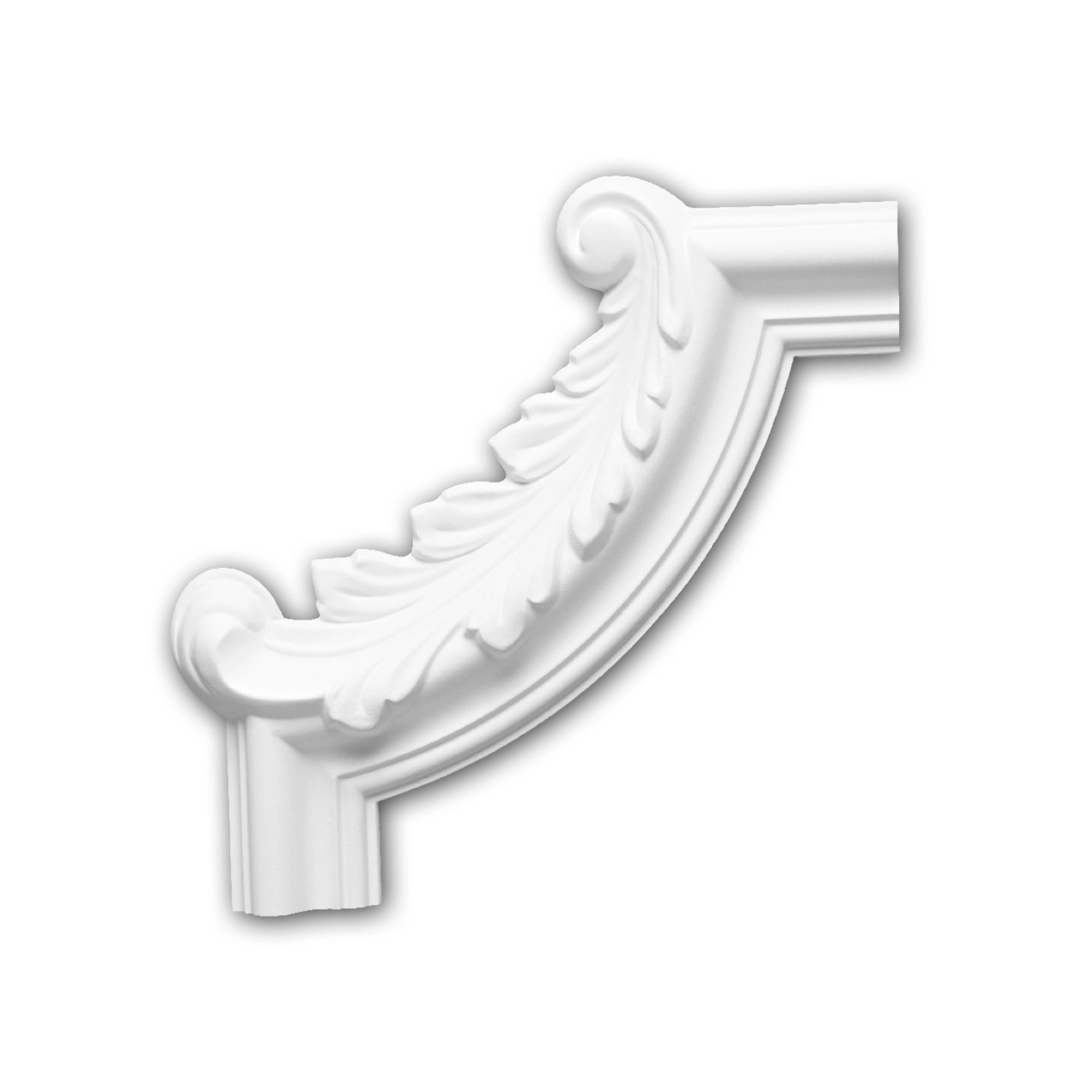 PROFHOME 152291 Eckelement für Wandleiste Zierelement dekoratives Element 1 günstig online kaufen