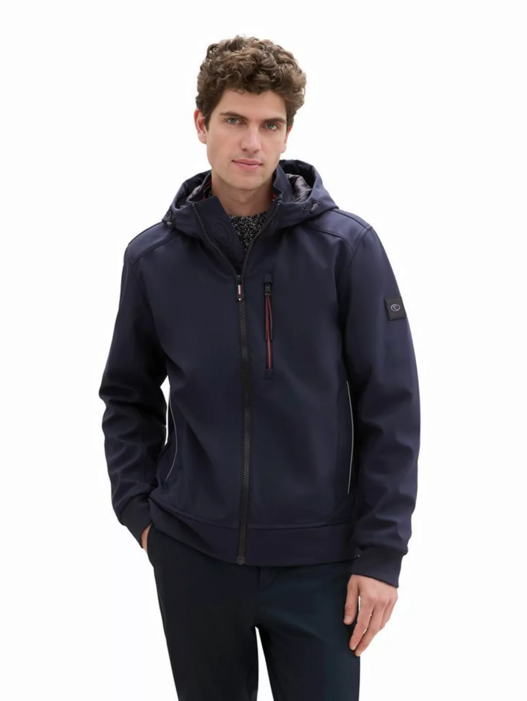 TOM TAILOR Softshelljacke mit Kapuze günstig online kaufen