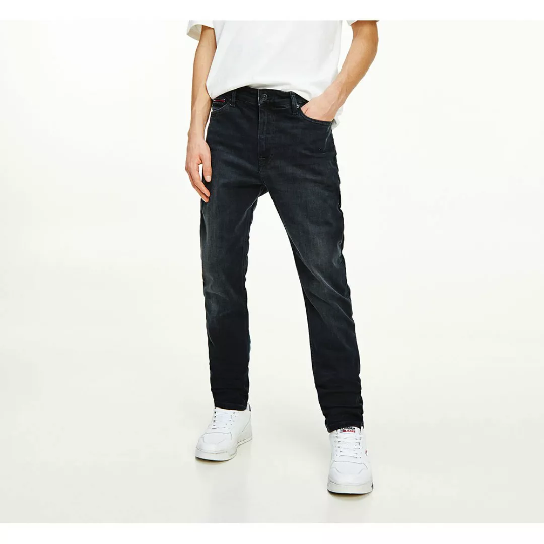 Tommy Hilfiger Herren Jeans Simon - Skinny Fit - Schwarz - Dynamic Jacob Bl günstig online kaufen
