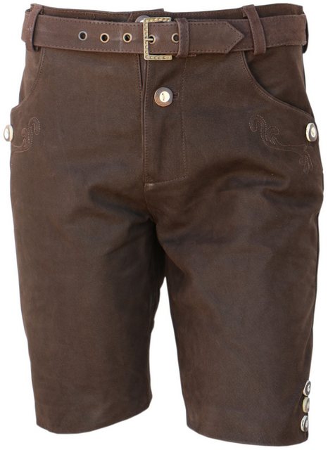 La Chasse® Lederhose Trachten-Lederhose "Inzell" mit Stickerei und Hosenträ günstig online kaufen