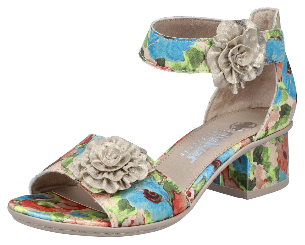 Rieker Sandalette, Sommerschuh, Riemchensandale, Urlaubschuh mit praktische günstig online kaufen