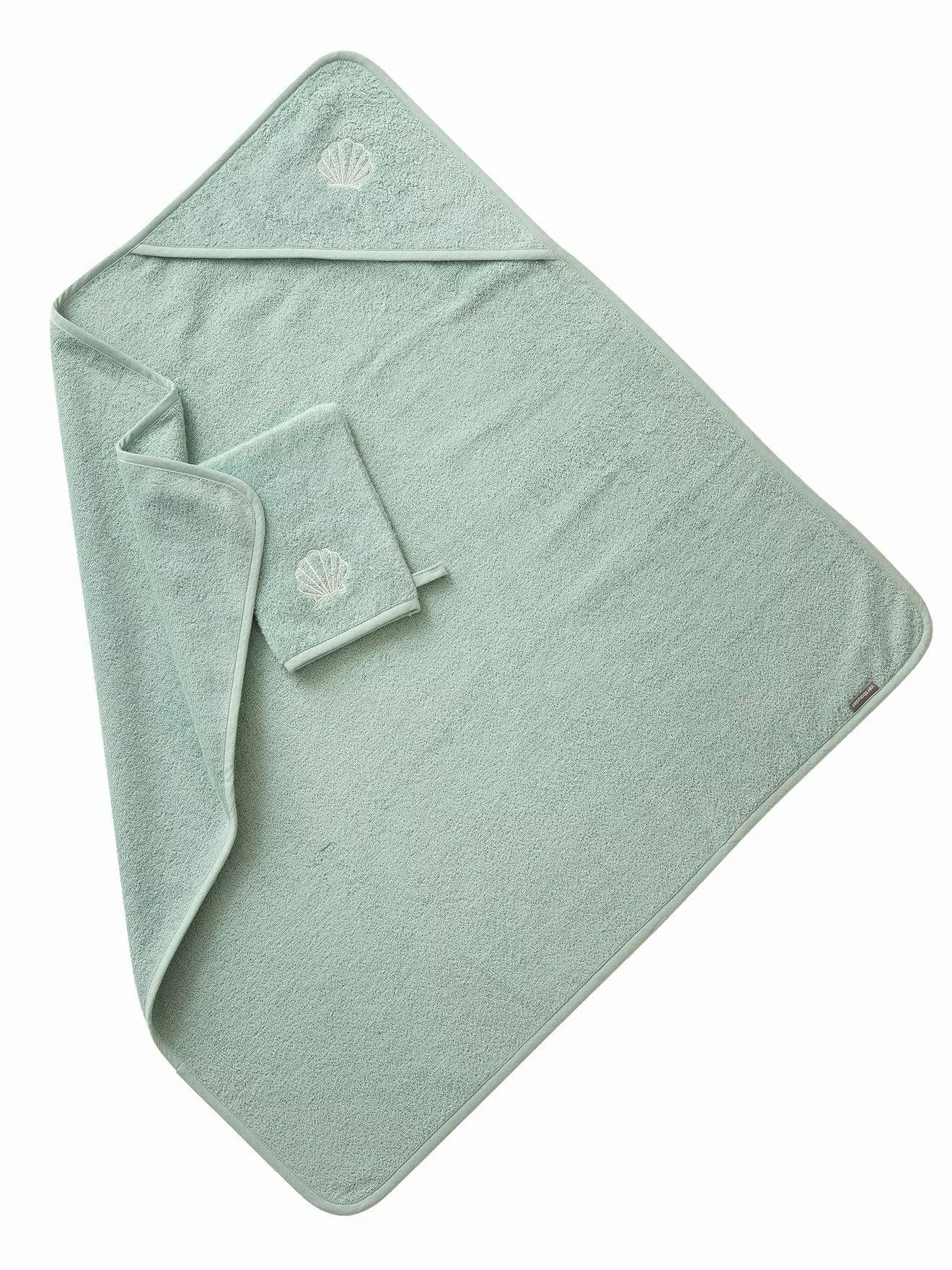 vertbaudet Kapuzenhandtuch Baby Kapuzenbadetuch & Waschhandschuh günstig online kaufen