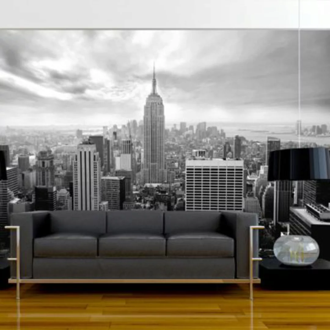 artgeist Fototapete Old New York schwarz/weiß Gr. 300 x 210 günstig online kaufen
