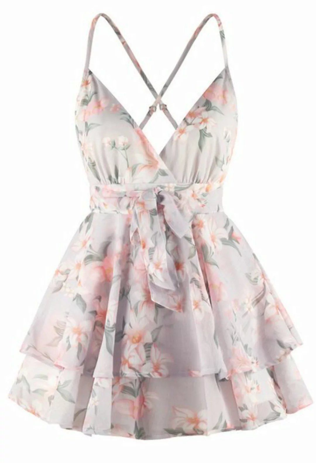 CHENIN 7/8-Overall Halter Jumpsuit Lässige Mode Jumpsuit Sommer floral Jump günstig online kaufen