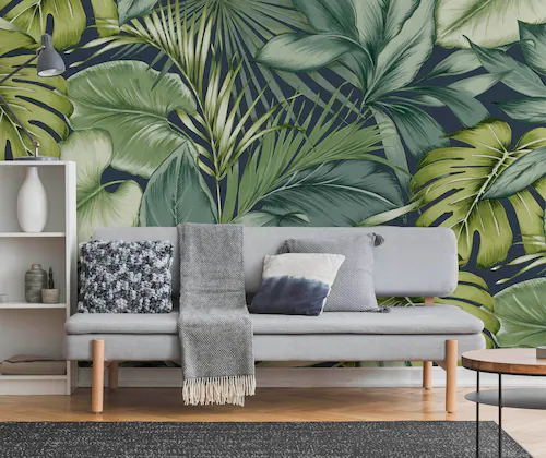 Art for the home Vliestapete »Fototapete Hawai Navy« günstig online kaufen