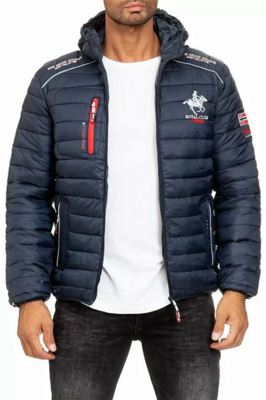 Geographical Norway Winterjacke Herren Steppjacke babrick (1-St) mit Kapuze günstig online kaufen