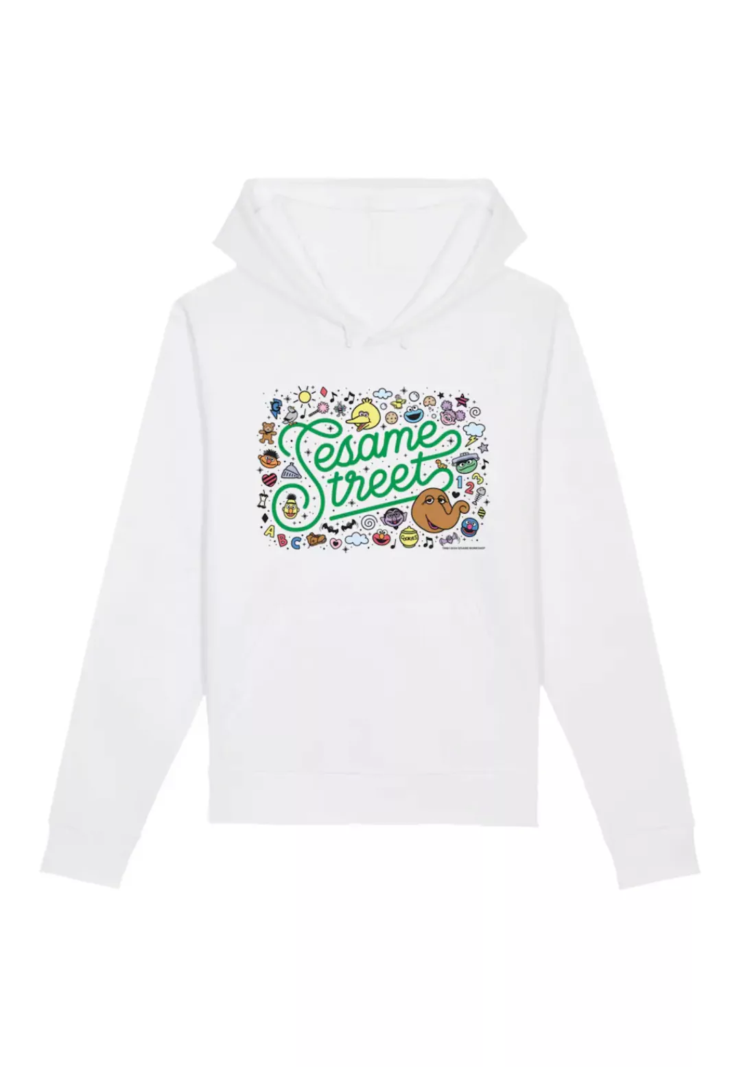 F4NT4STIC Kapuzenpullover "Sesamstraße Collage Coloured", Premium Qualität, günstig online kaufen