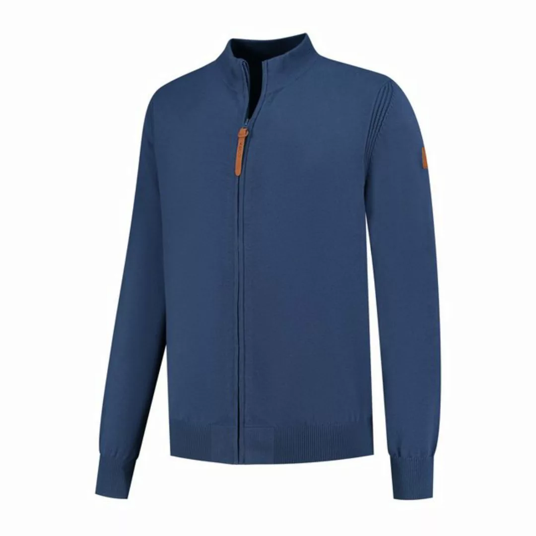 MGO Strickjacke MGO Ian Cardigan Men Blue XXL günstig online kaufen