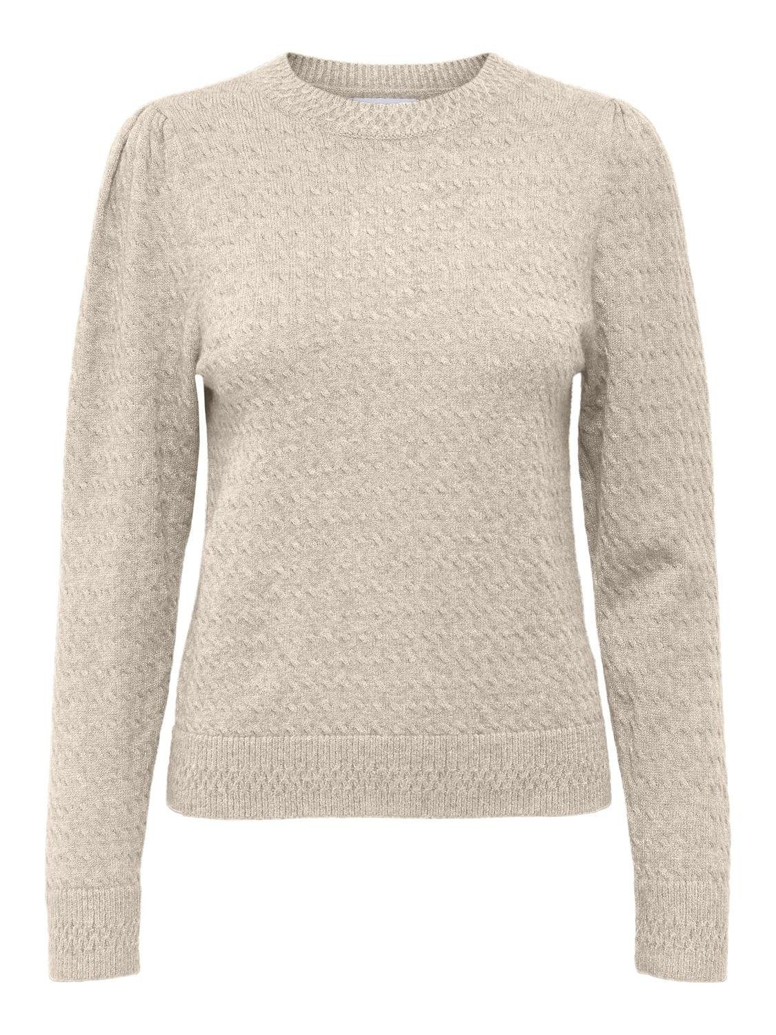 ONLY Rundhalspullover ONLKATIA LS PUFF O-NECK günstig online kaufen