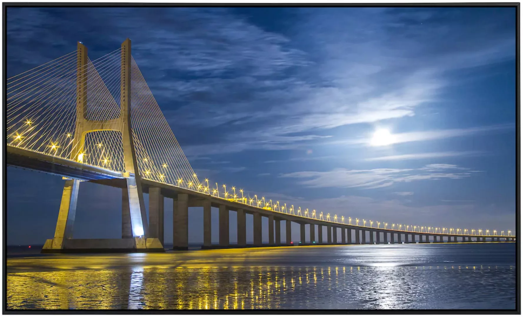 Papermoon Infrarotheizung »Brücke«, sehr angenehme Strahlungswärme günstig online kaufen