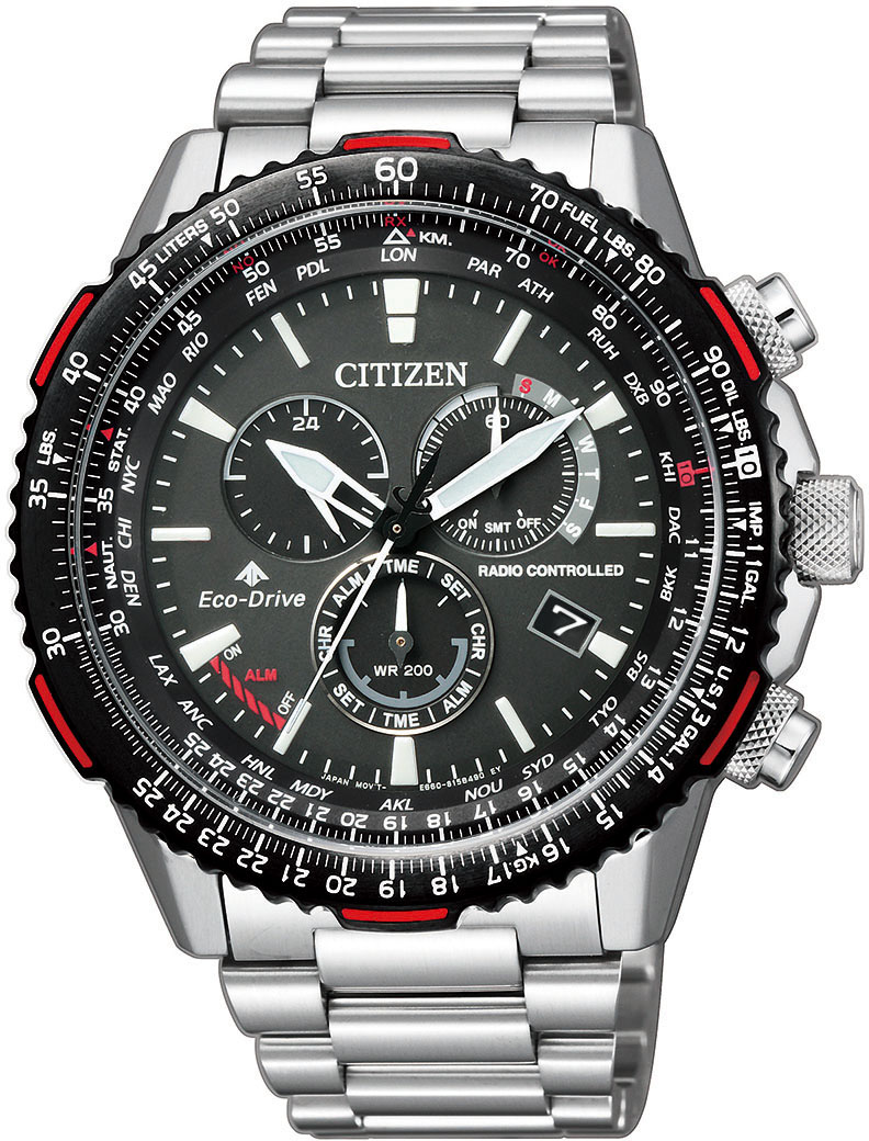 Citizen Funkchronograph »Promaster Sky, CB5001-57E«, Armbanduhr, Herrenuhr, günstig online kaufen