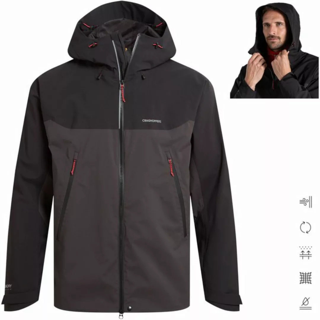 Craghoppers Hardshelljacke Craghoppers - wasserdichte Stretch Regenjacke Di günstig online kaufen