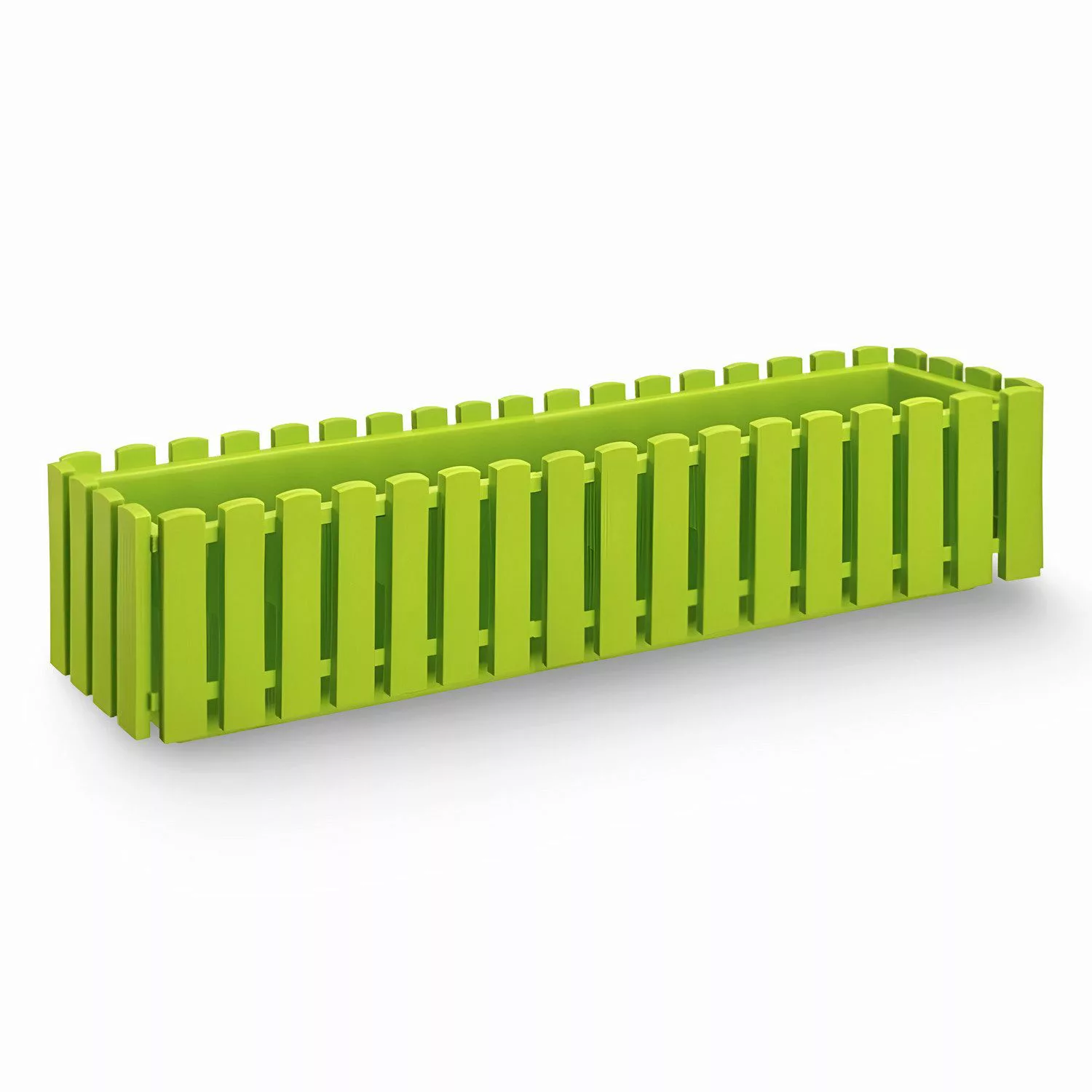BURI Blumenkasten Blumenkasten gelbgrün 75x18,5cm Pflanzkasten günstig online kaufen