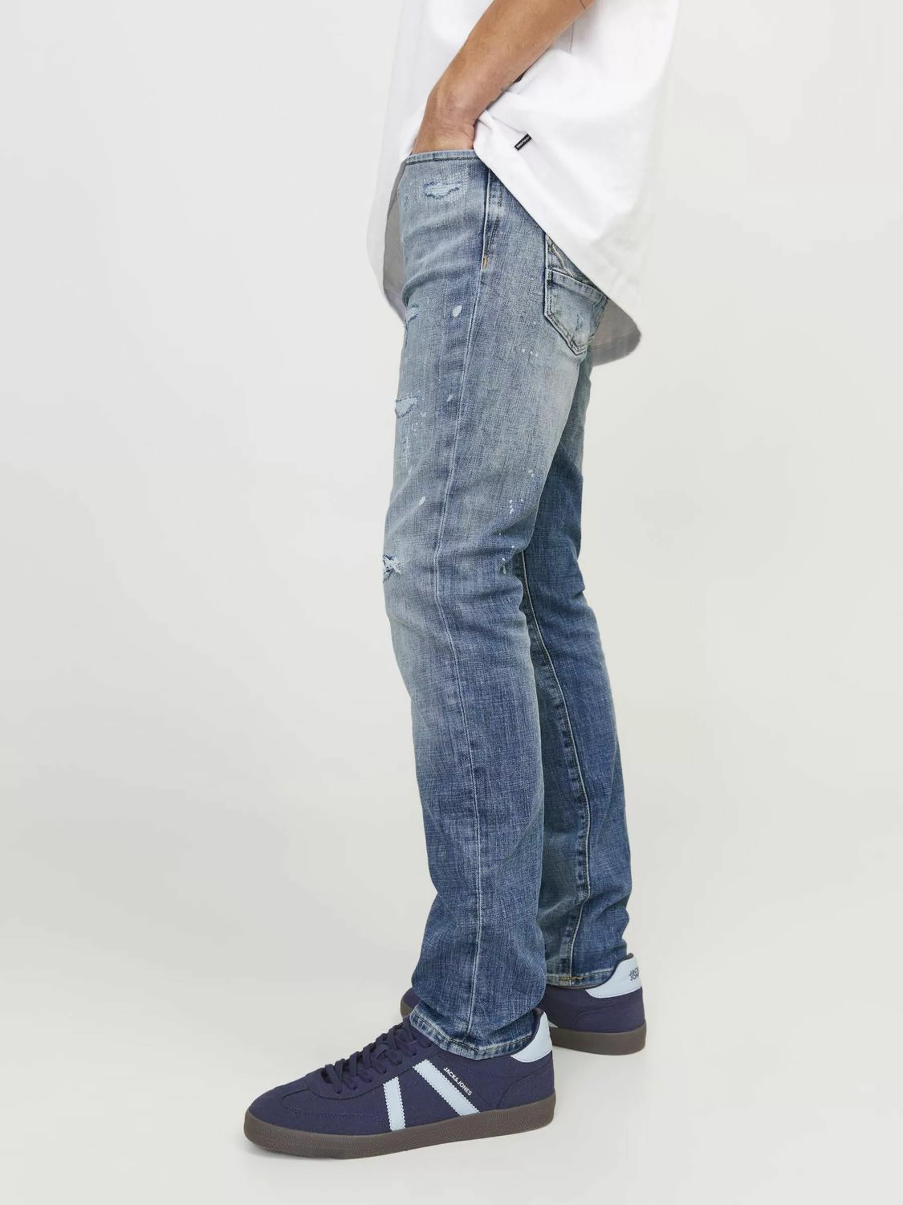 Jack & Jones Slim-fit-Jeans "JJIGLENN JJBLAIR GE 702 SN" günstig online kaufen