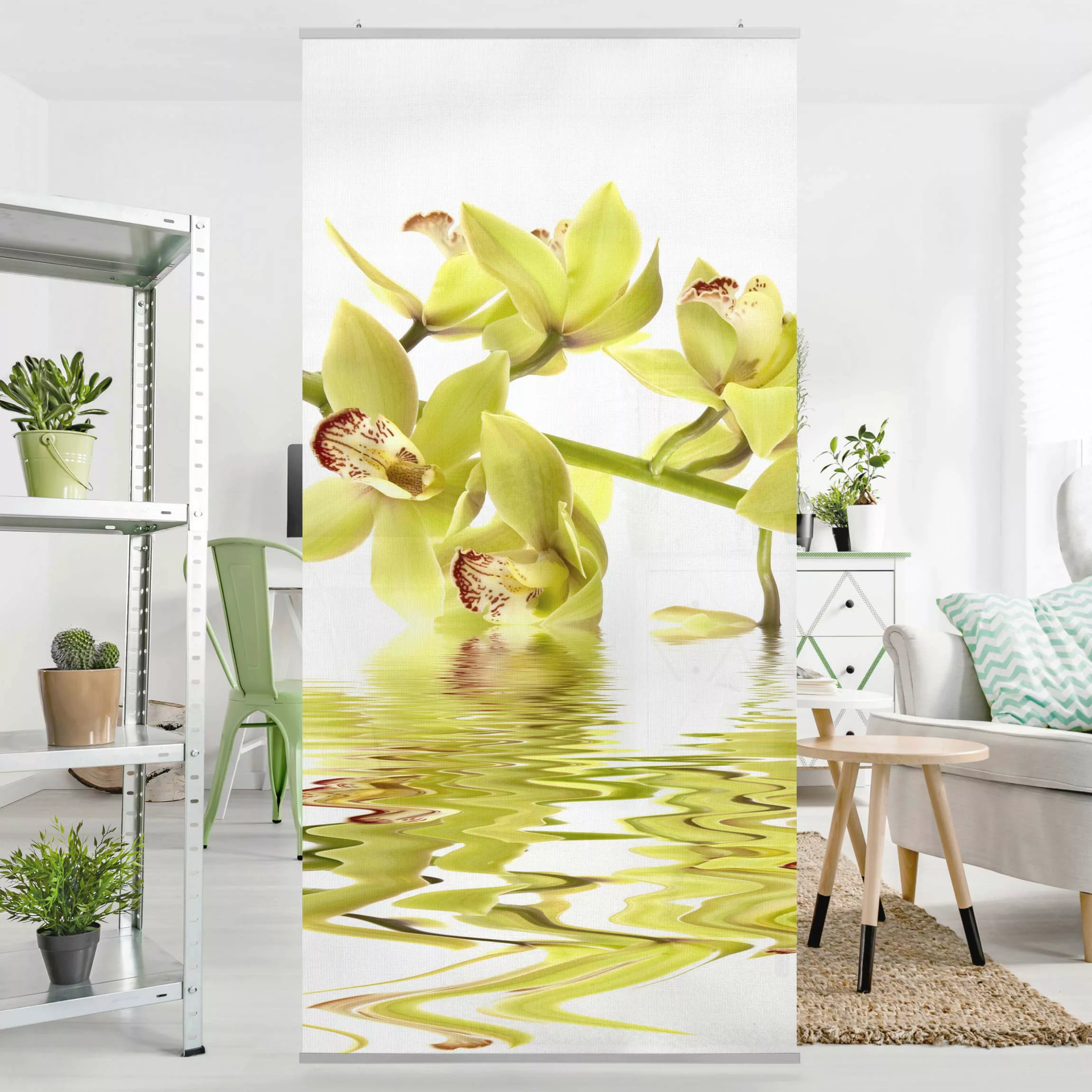 Raumteiler Blumen Elegant Orchid Waters günstig online kaufen