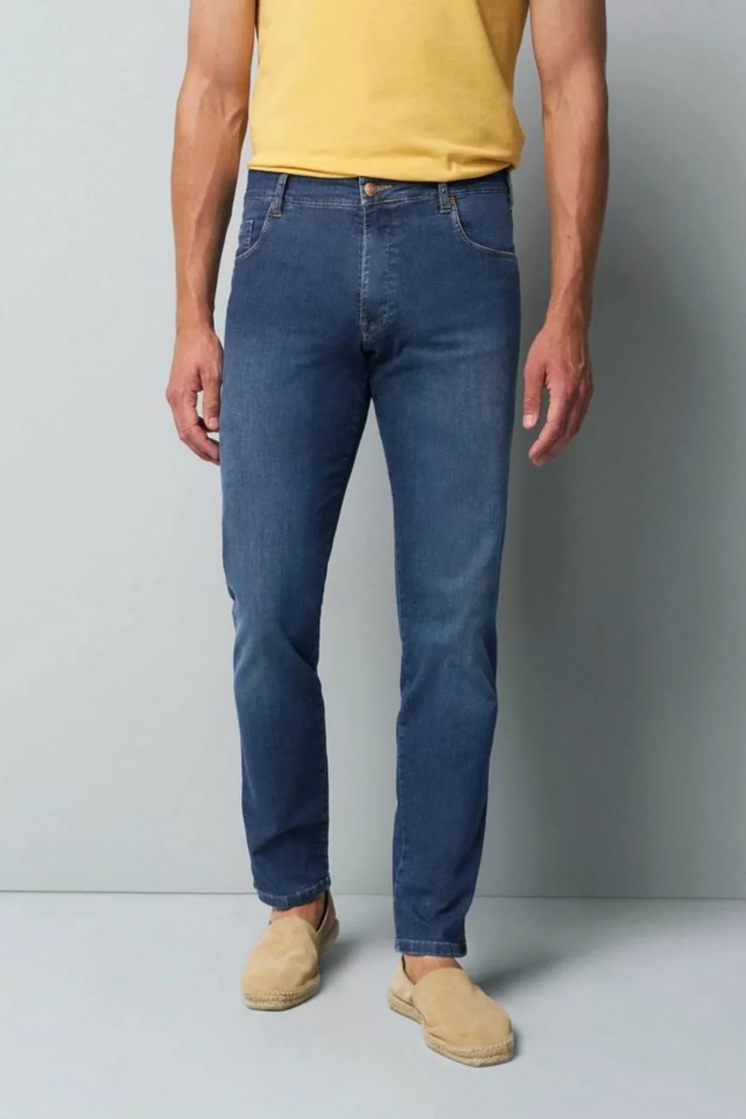 MEYER 5-Pocket-Jeans M5 Slim aus Bio-Baumwolle günstig online kaufen