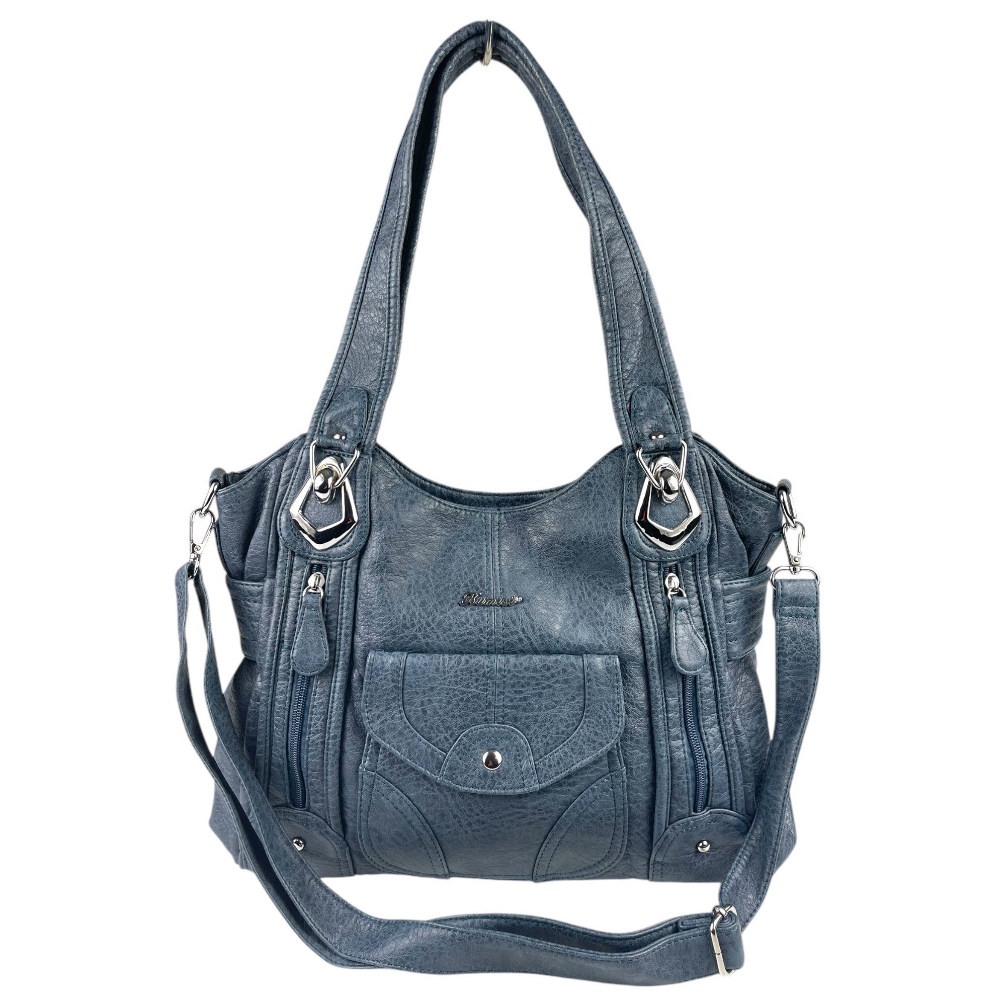 Taschen4life Schultertasche Damen Handtasche AK22106, sportlich günstig online kaufen