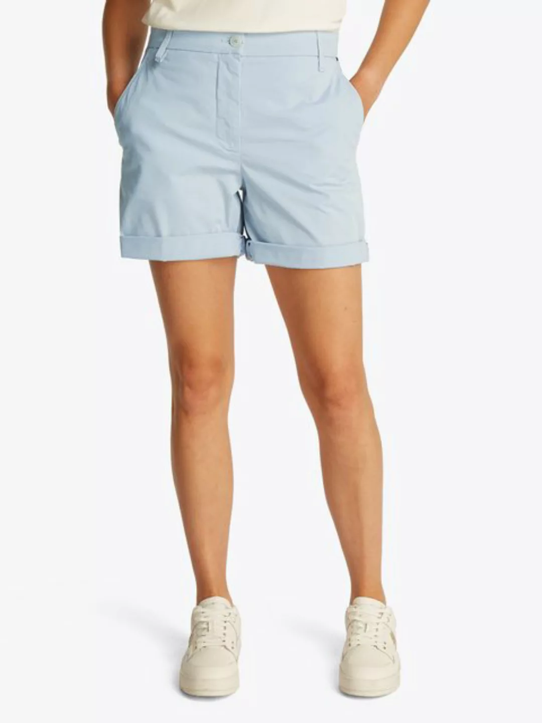 Tommy Hilfiger Chinoshorts CO BLEND GMD CHINO SHORT mit Umschlagsaum günstig online kaufen