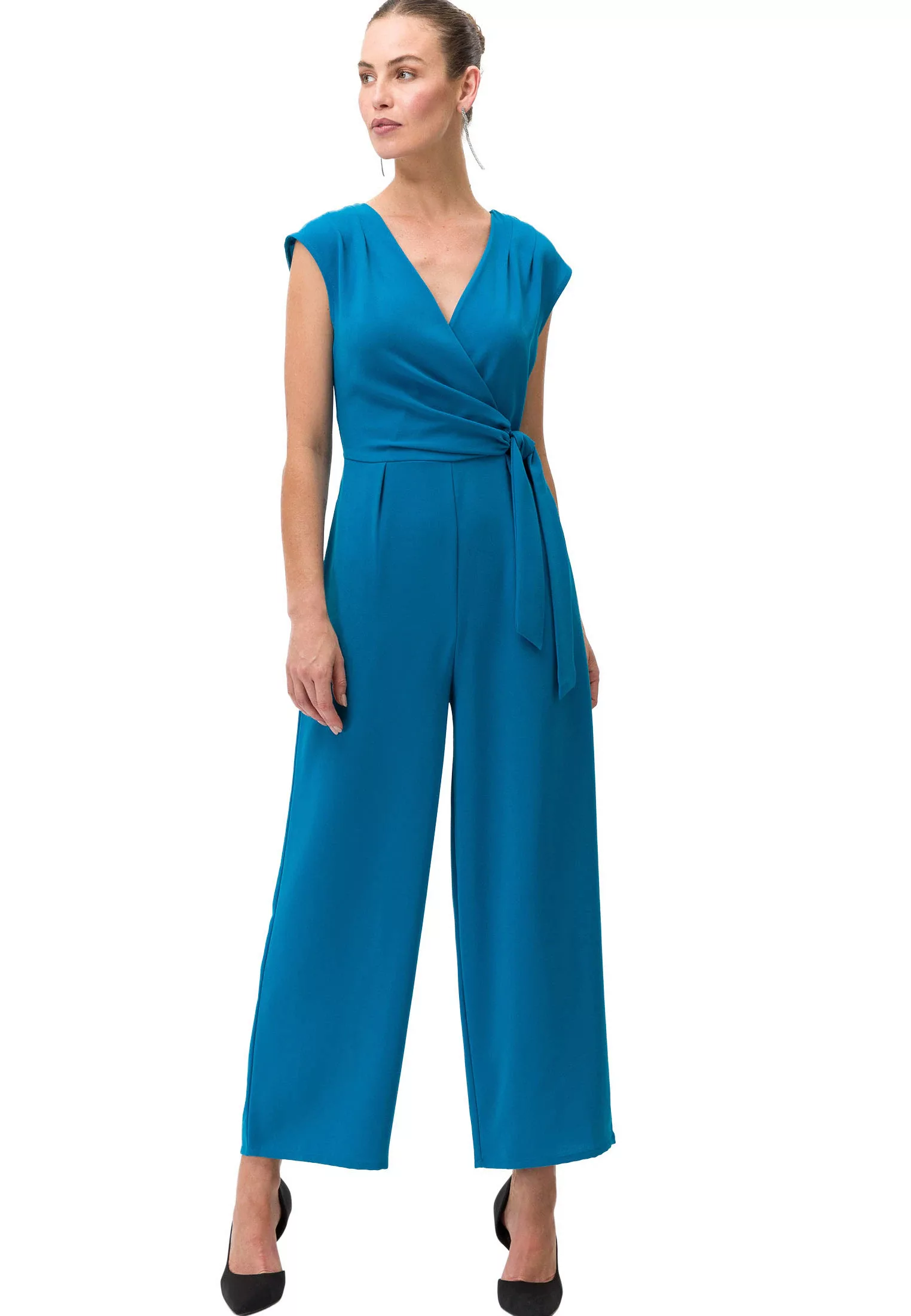 Zero Overall "zero Jumpsuit mit Bindegürtel", (1 tlg.), Wickeldesign günstig online kaufen