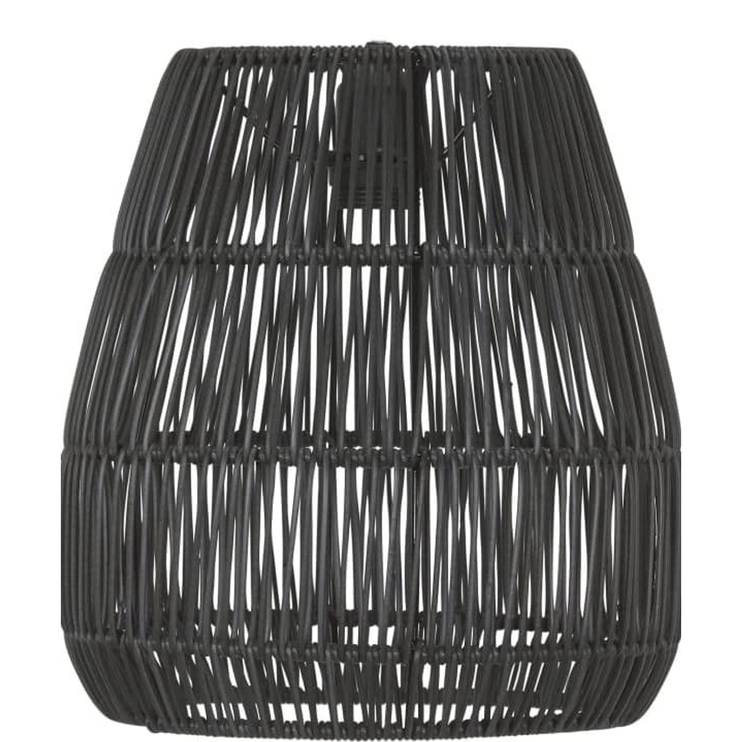 PR Home Saigon Lampenschirm Rattan für Außen Schwarz 28cm für E27 Pendelauf günstig online kaufen