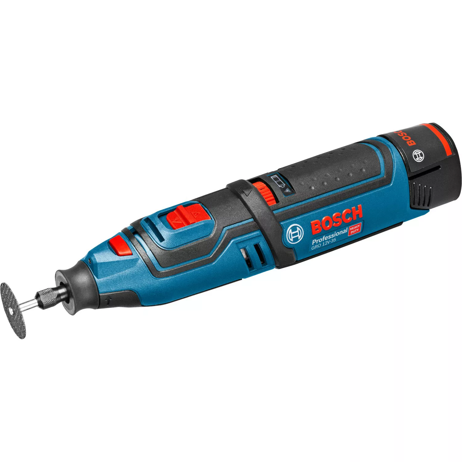 Bosch Professional Akku-Multirotationswerkzeug GRO 12 V-35 solo mit Zubehör günstig online kaufen