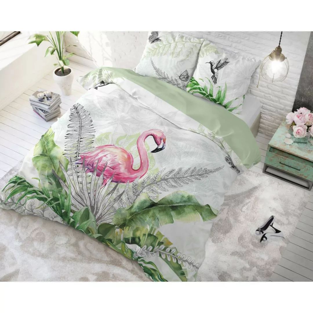 Dreamhouse | Bettbezug-Set Flamingo günstig online kaufen