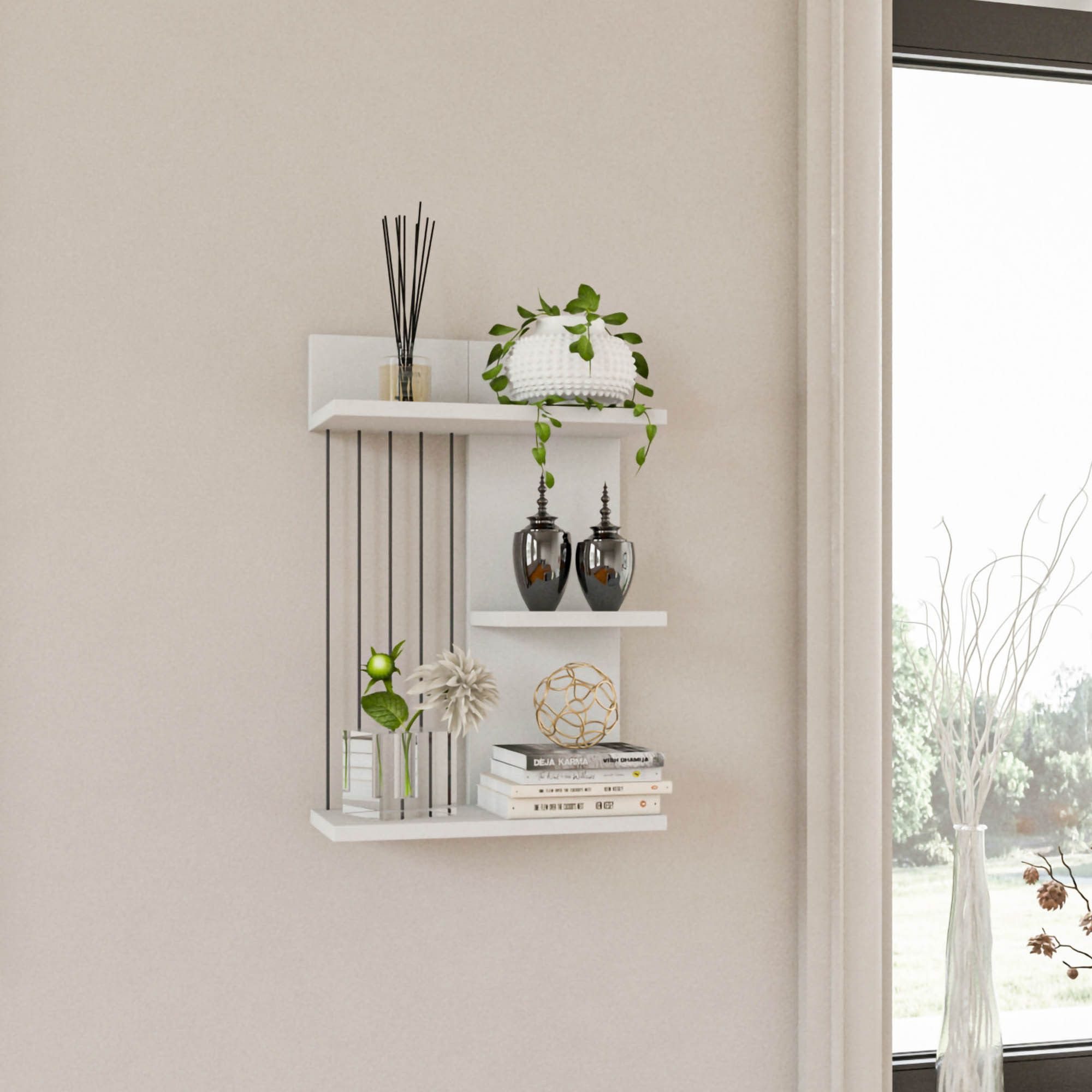 Skye Decor Wandregal 100% MELAMINE COATED günstig online kaufen