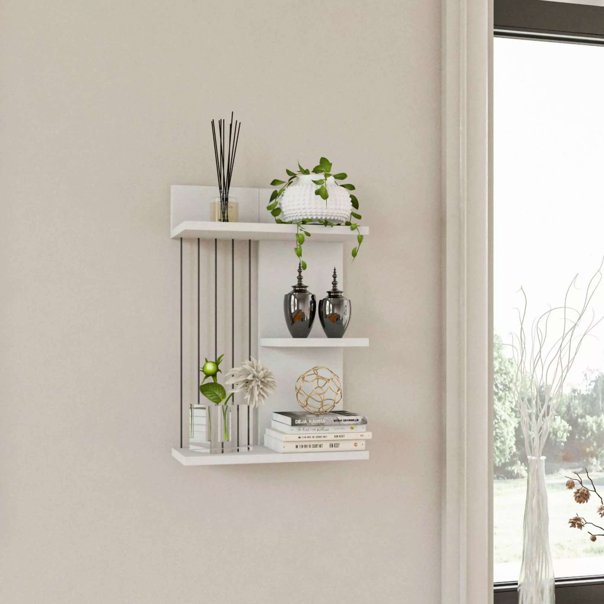 Skye Decor Wandregal 100% MELAMINE COATED günstig online kaufen
